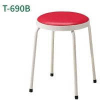 Ｔ－６９０Ｂ　丸スツール　スタッキング　張地選択